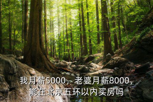 我月薪5000，老婆月薪8000，能在北京五環(huán)以內(nèi)買房嗎