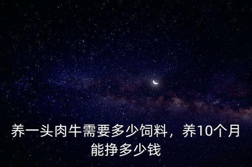 養(yǎng)一頭肉牛需要多少飼料，養(yǎng)10個月能掙多少錢