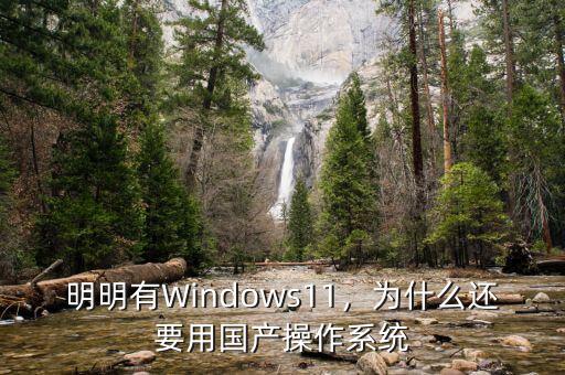 明明有Windows11，為什么還要用國(guó)產(chǎn)操作系統(tǒng)