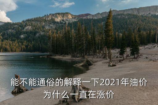 能不能通俗的解釋一下2021年油價為什么一直在漲價