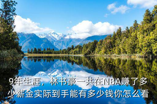 9年生涯，林書豪一共在NBA賺了多少薪金實際到手能有多少錢你怎么看