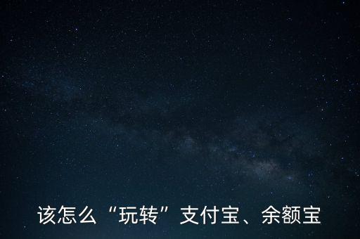 怎么用支付寶投資,怎么安排理財投資比例合適