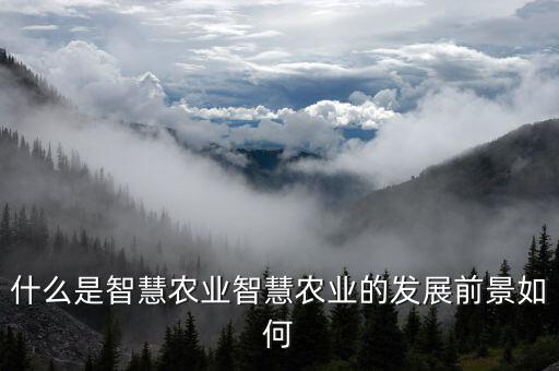 什么是智慧農(nóng)業(yè)智慧農(nóng)業(yè)的發(fā)展前景如何