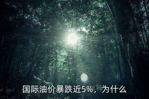 國(guó)際油價(jià)暴跌近5%，為什么