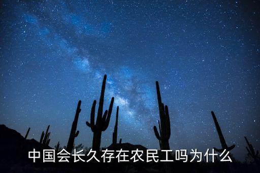 中國(guó)會(huì)長(zhǎng)久存在農(nóng)民工嗎為什么