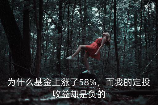 為什么基金上漲了58%，而我的定投收益卻是負(fù)的