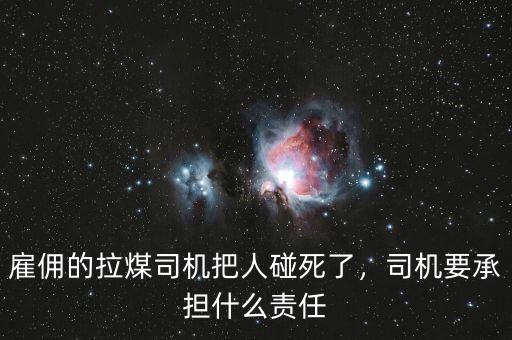 舉牌承擔什么責任,司機要承擔什么責任