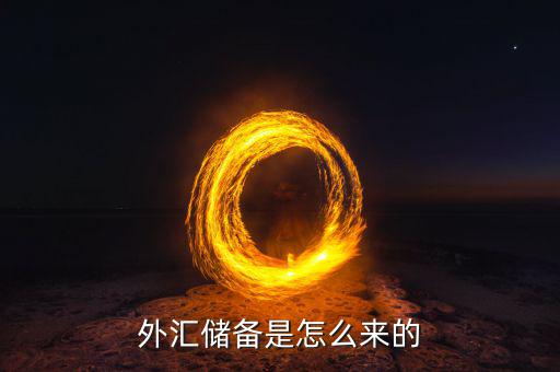 外匯儲(chǔ)備怎么來的,國家外匯儲(chǔ)備是怎么來的