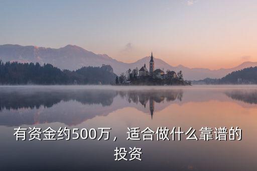 有資金約500萬，適合做什么靠譜的投資