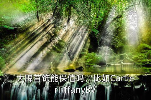 大牌首飾能保值嗎，比如CartierTiffanyBV