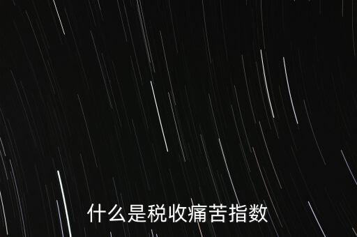 納稅指數(shù)是什么意思，什么是稅收痛苦指數(shù)