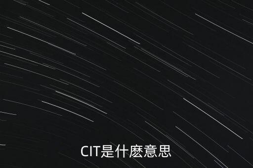 cit是什么稅，附加稅是什么稅