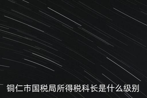 地稅局股長(zhǎng)是什么級(jí)別，地稅里的職位 股長(zhǎng)是什么級(jí)別