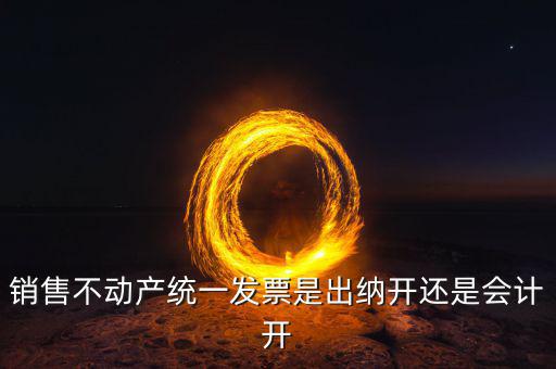 買不動產(chǎn)開什么票，銷售不動產(chǎn)統(tǒng)一發(fā)票是出納開還是會計開