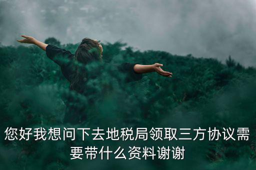 您好我想問下去地稅局領(lǐng)取三方協(xié)議需要帶什么資料謝謝