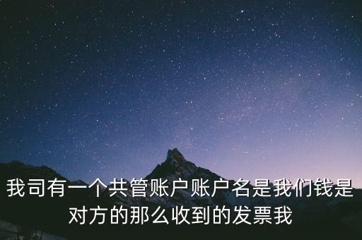 稅費共管戶是什么意思，國地稅共管戶比對清理是什么意思