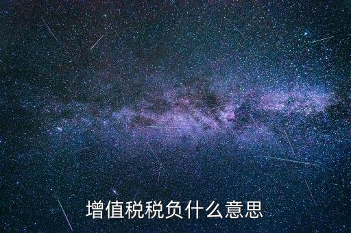 增值稅負(fù)申報什么意思，增值稅稅負(fù)什么意思