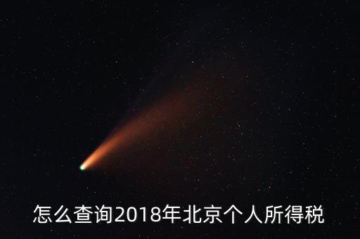 北京如何查納稅記錄，2018年北京個人所得稅繳納記錄查詢?nèi)绾尾?/></a></span><span id=