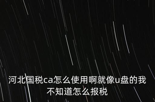 用河北云辦稅廳如何報稅，我是新手如何使用河北地稅網(wǎng)網(wǎng)上報稅知道的老師請告知謝了