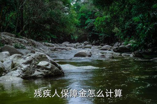 湖南殘疾人保障金如何計(jì)算，殘保金如何計(jì)算