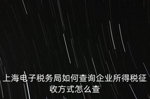 網(wǎng)上稅務(wù)局如何查企業(yè)所得稅，怎么查企業(yè)是否繳稅