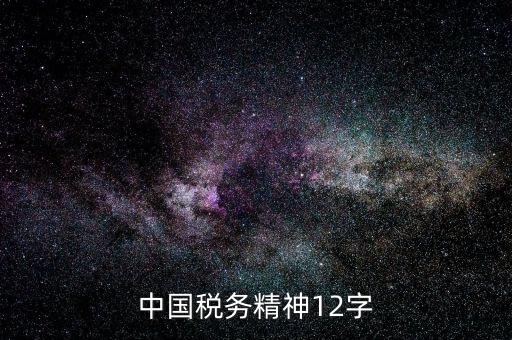 個人如何興稅強國，中國稅務精神是什么意思