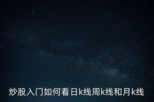 月k線是怎么算出來的,周一至周五的k線組合為一周k線圖