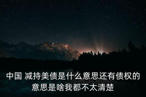 中國怎么減持美元的,特朗普:減持美國國債是正常的投資操作