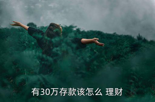 有三十萬怎么理財,選擇正規(guī)大平臺理財安全有保障