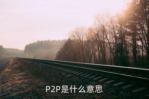 p2p牛和草是什么，P2P是什么