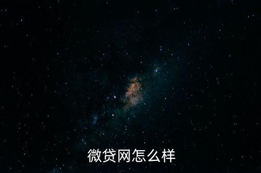  微貸網(wǎng)怎么樣