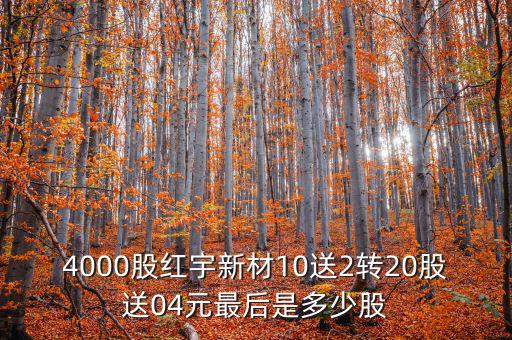 紅宇新材為什么從40塊到12塊，雙塔股票為什么由40元跌到12元