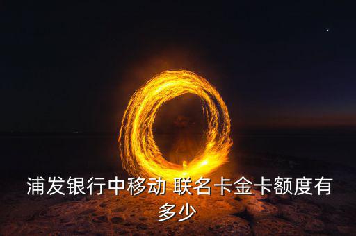 浦發(fā)移動(dòng)聯(lián)名卡怎么用,中國移動(dòng)浦發(fā)銀行借貸一體化聯(lián)名卡發(fā)行