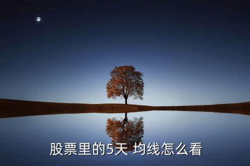 股票5日均線(xiàn)怎么算,股價(jià)幾天的價(jià)格平均后連成一條線(xiàn)