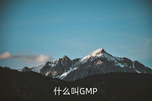 什么是gmp達標(biāo)企業(yè)，什么是GMP