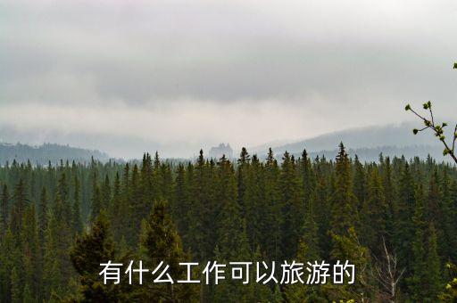 可以旅游的是什么職業(yè)，有什么工作可以旅游的