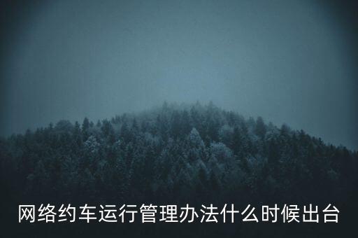 出租車改革什么時(shí)候公布，國(guó)家對(duì)出租車有什么政策改革方案