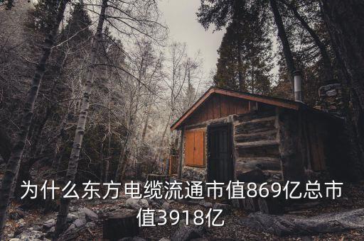 東方電纜什么時(shí)候上市，為什么東方電纜流通市值869億總市值3918億