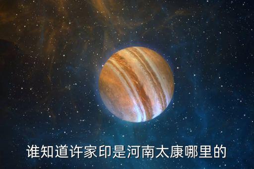 許家印為太康做了什么，誰知道許家印是河南太康哪里的