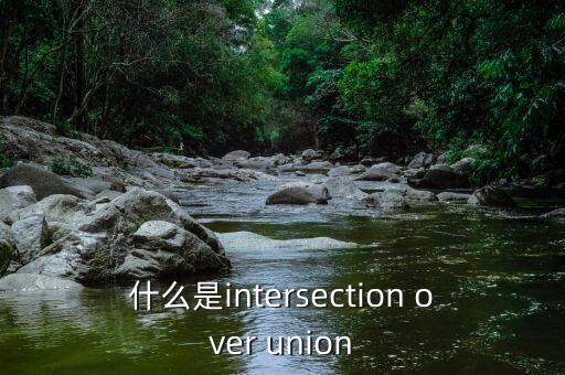 什么是intersection over union