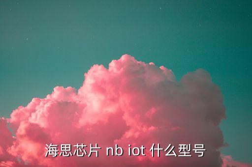 海思芯片 nb iot 什么型號(hào)