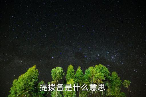 什么叫撥備，提撥備是什么意思