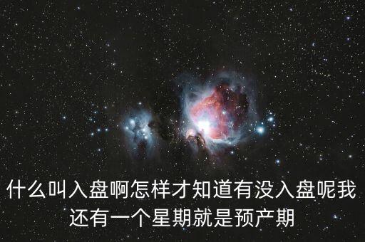 什么叫入盤啊怎樣才知道有沒入盤呢我還有一個(gè)星期就是預(yù)產(chǎn)期