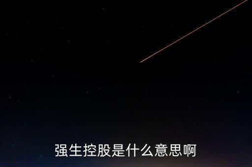 600662強(qiáng)生控股是做什么的，強(qiáng)生控股是什么意思啊