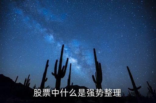 旗形整理為什么屬于強(qiáng)勢整理，強(qiáng)勢整理有何用意在里面比如前一天是510的漲幅第二天就出