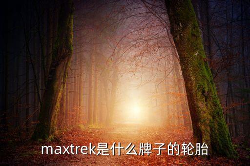 maxtrek是什么牌子的輪胎