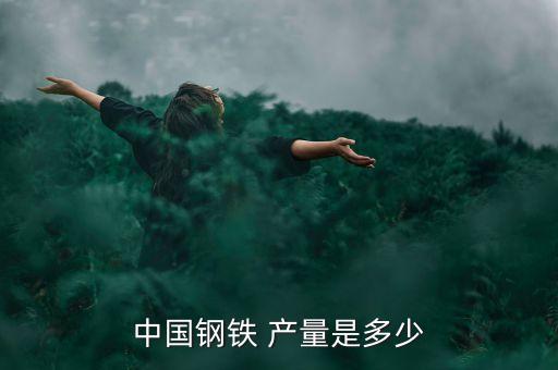 中國鋼鐵 產(chǎn)量是多少