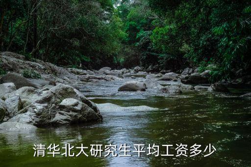 清華北大研究生平均工資多少