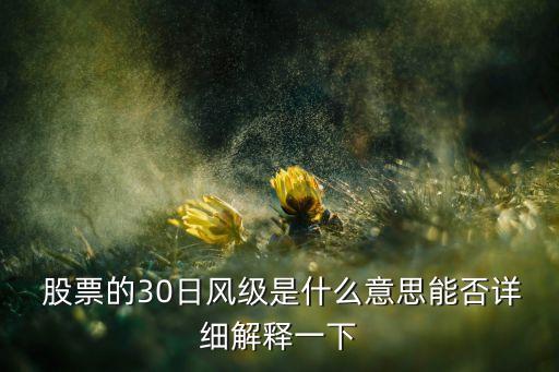 30日股票,30股股票可以賣(mài)掉嗎