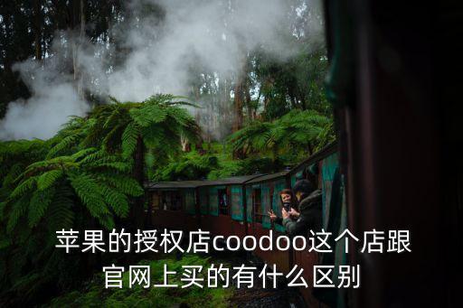  蘋果的授權(quán)店coodoo這個店跟官網(wǎng)上買的有什么區(qū)別